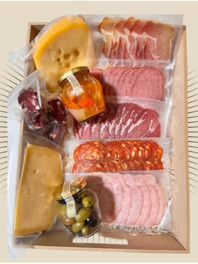 Box Picada Premium – regalo gourmet con charcutería artesanal