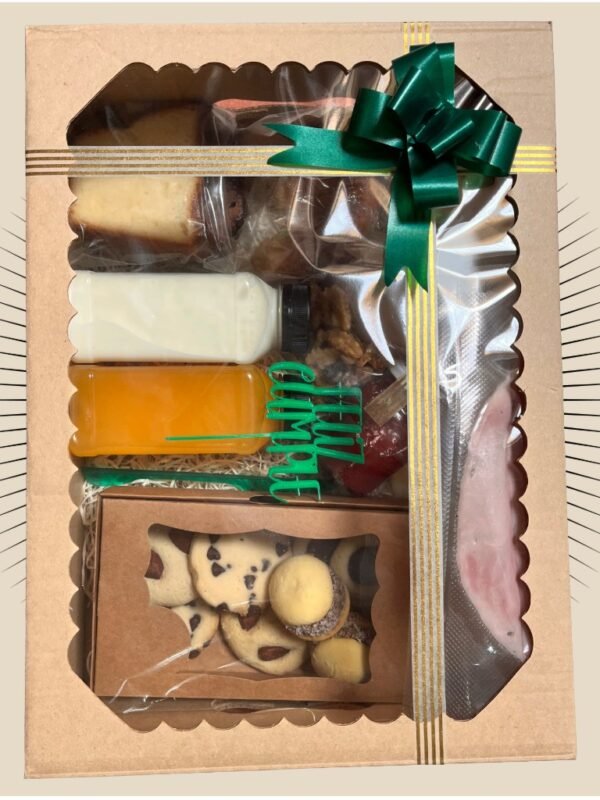 Box Desayuno Completo Premium – Sin Taza - Ideal para cumpleaños, aniversarios o sorprender en cualquier ocasión.