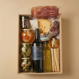 BOX GOURMET DE CELEBRACIÓN CON VINO