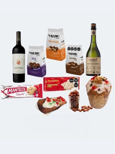 Caja navideña premium con 10 productos gourmet – Enjoy y a Picar