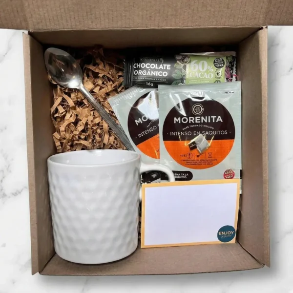 box coffee break corporativo taza café regalo empresarial