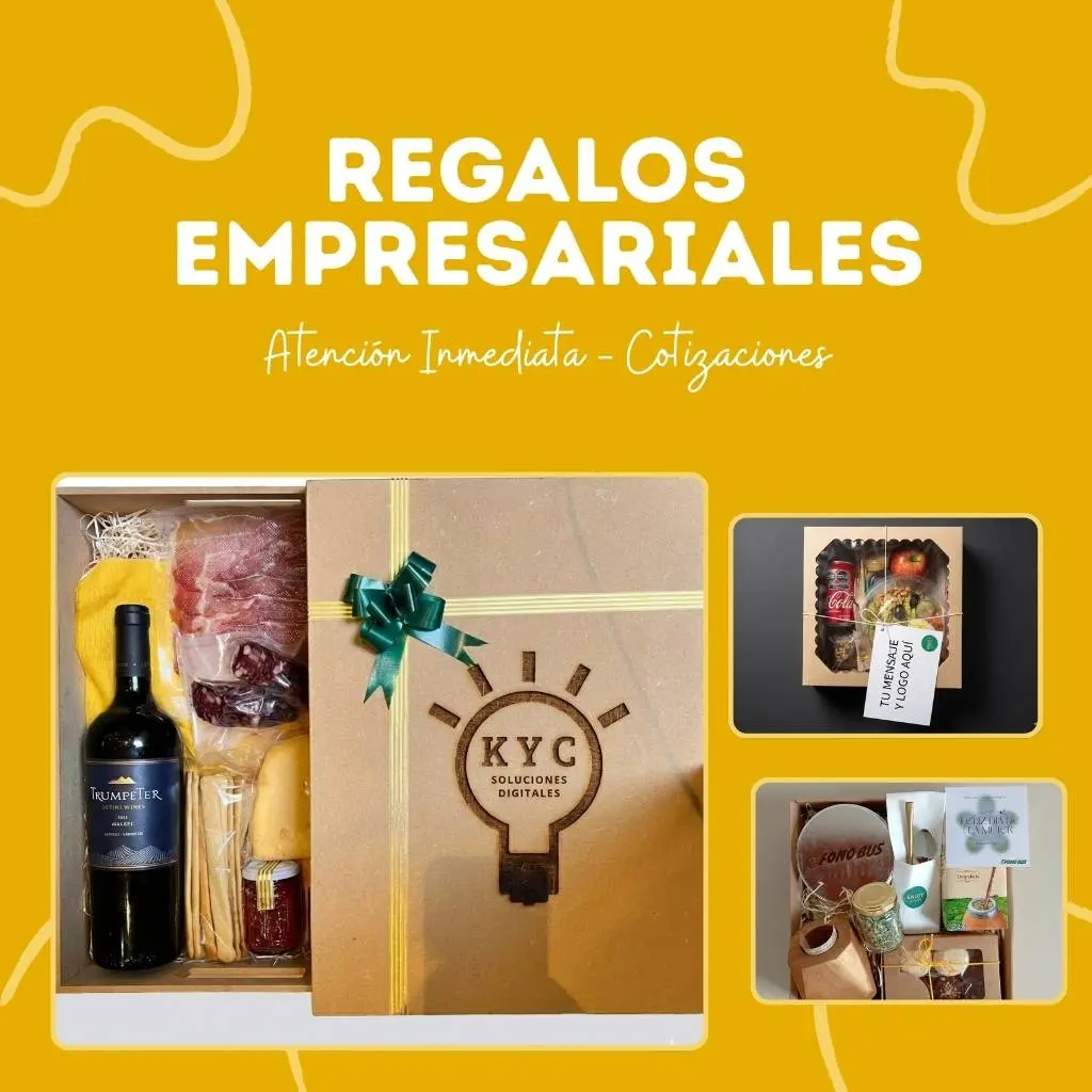 Box gourmet empresarial personalizada con logo para empresas en Villa María, Córdoba – Regalos corporativos premium