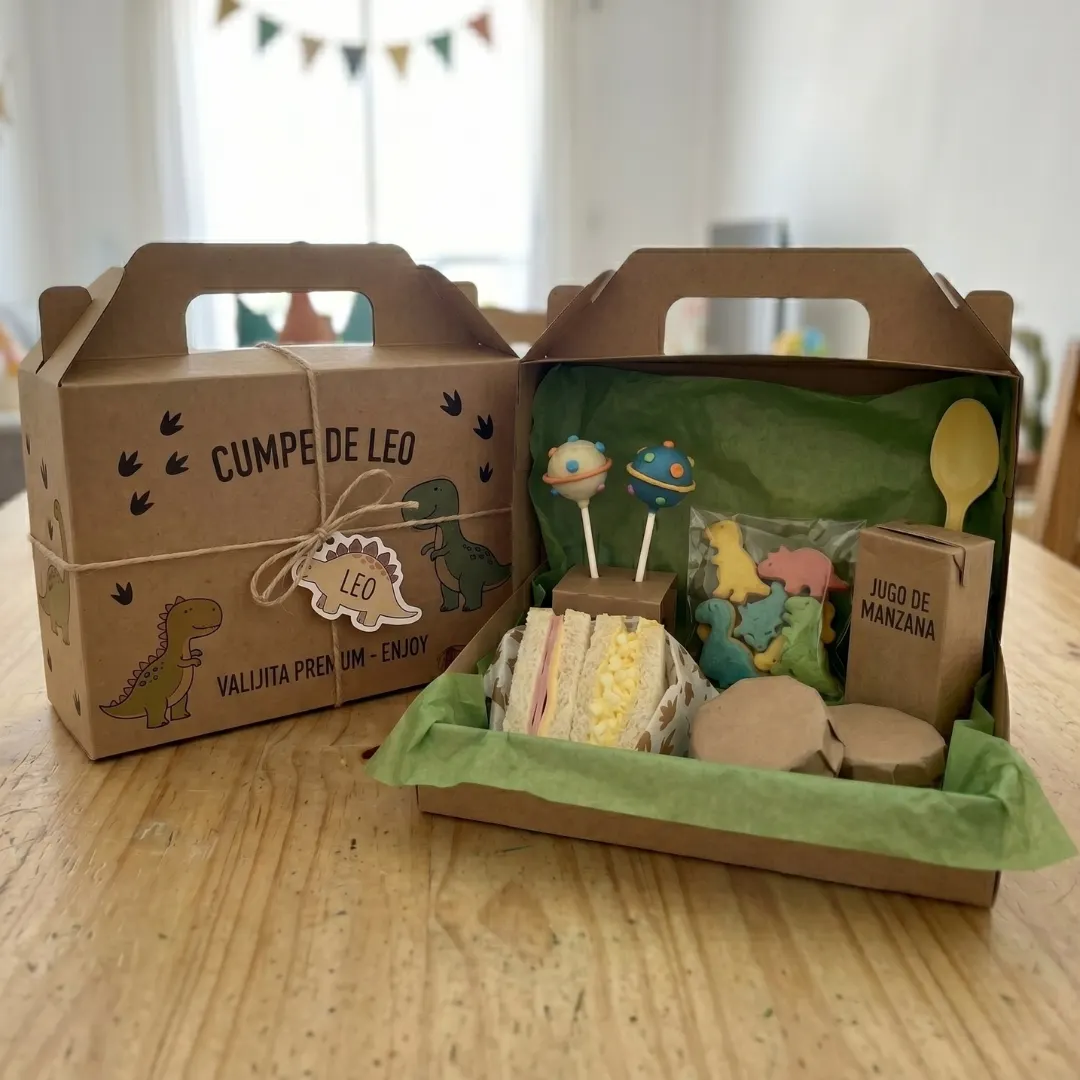 Box Valijita infantil y Menú Súper