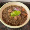 Cazuela De Guiso De Lenteja Al Vacio
