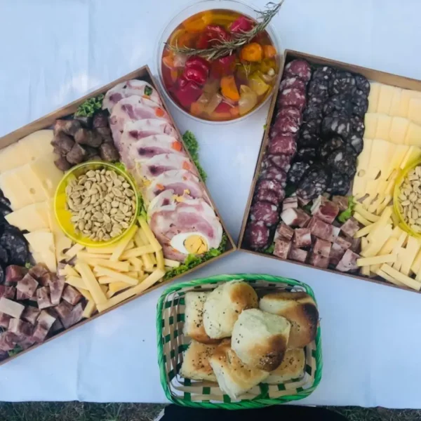 Picadas de campo para cumpleaños.