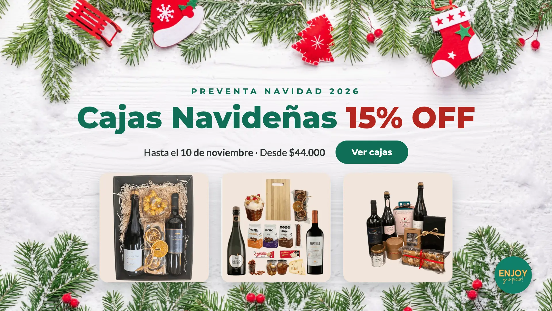 Promo Enjoy y a Picar